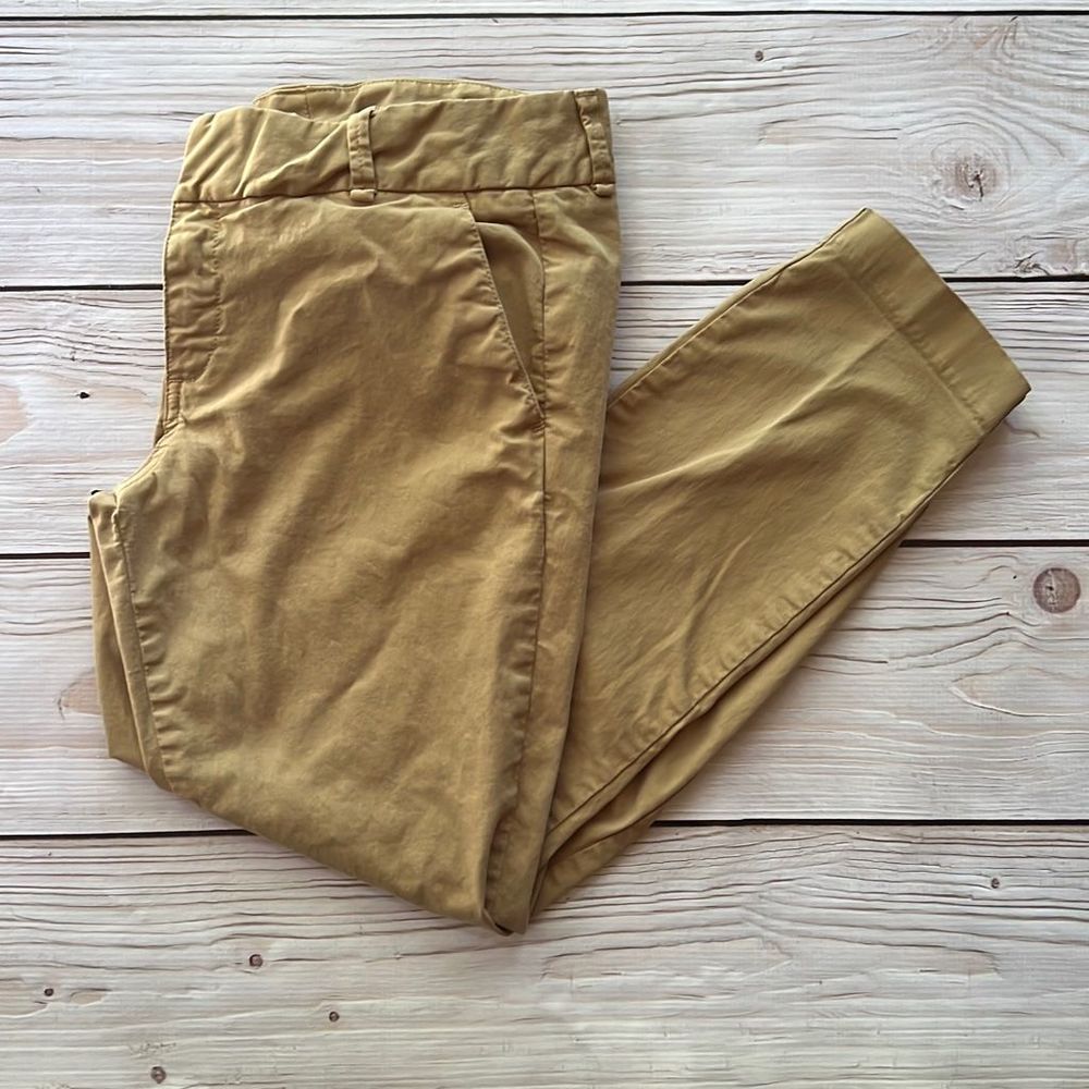 J. Crew Andie Chino Khaki Pants